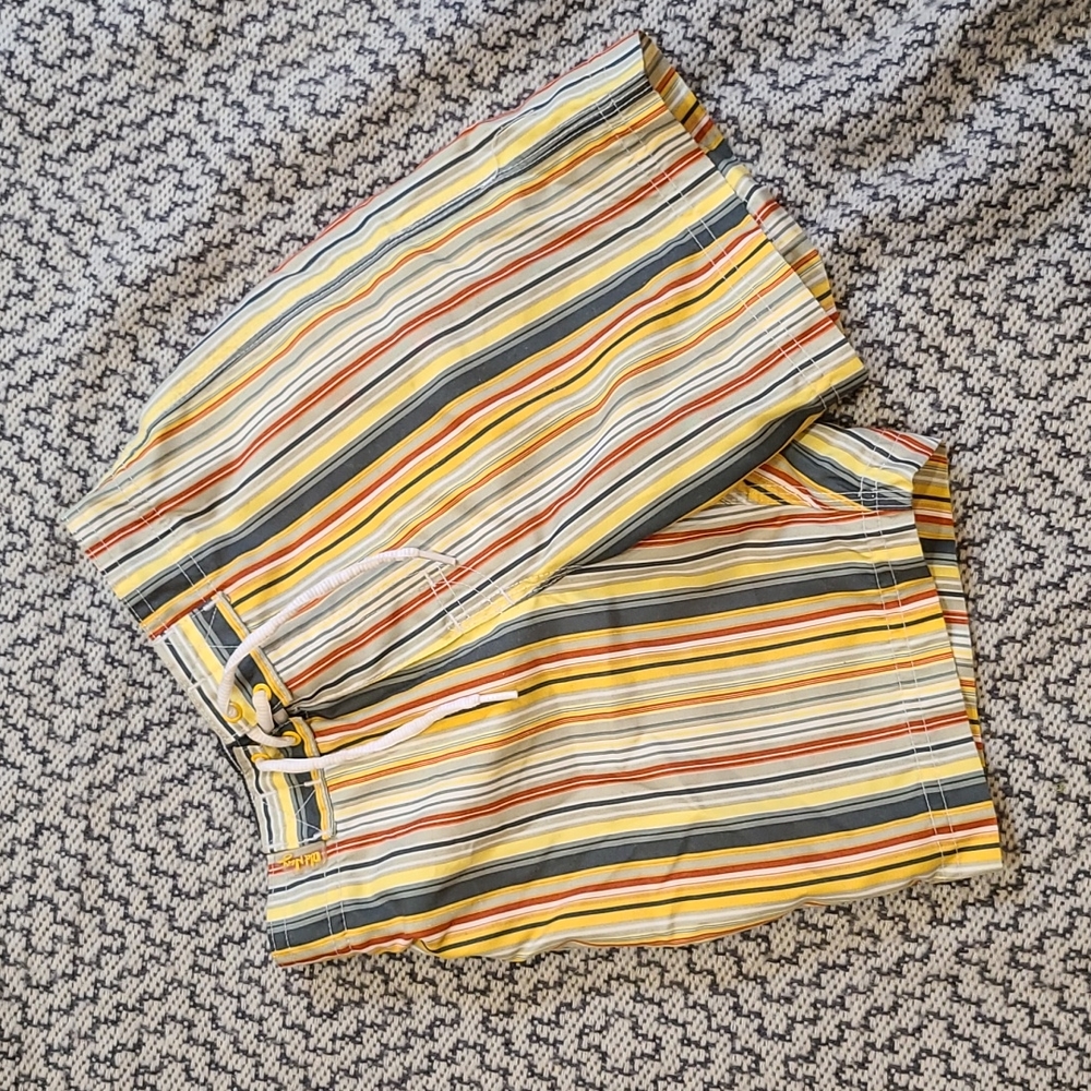 Old Navy Striped Board Shorts Size 2T